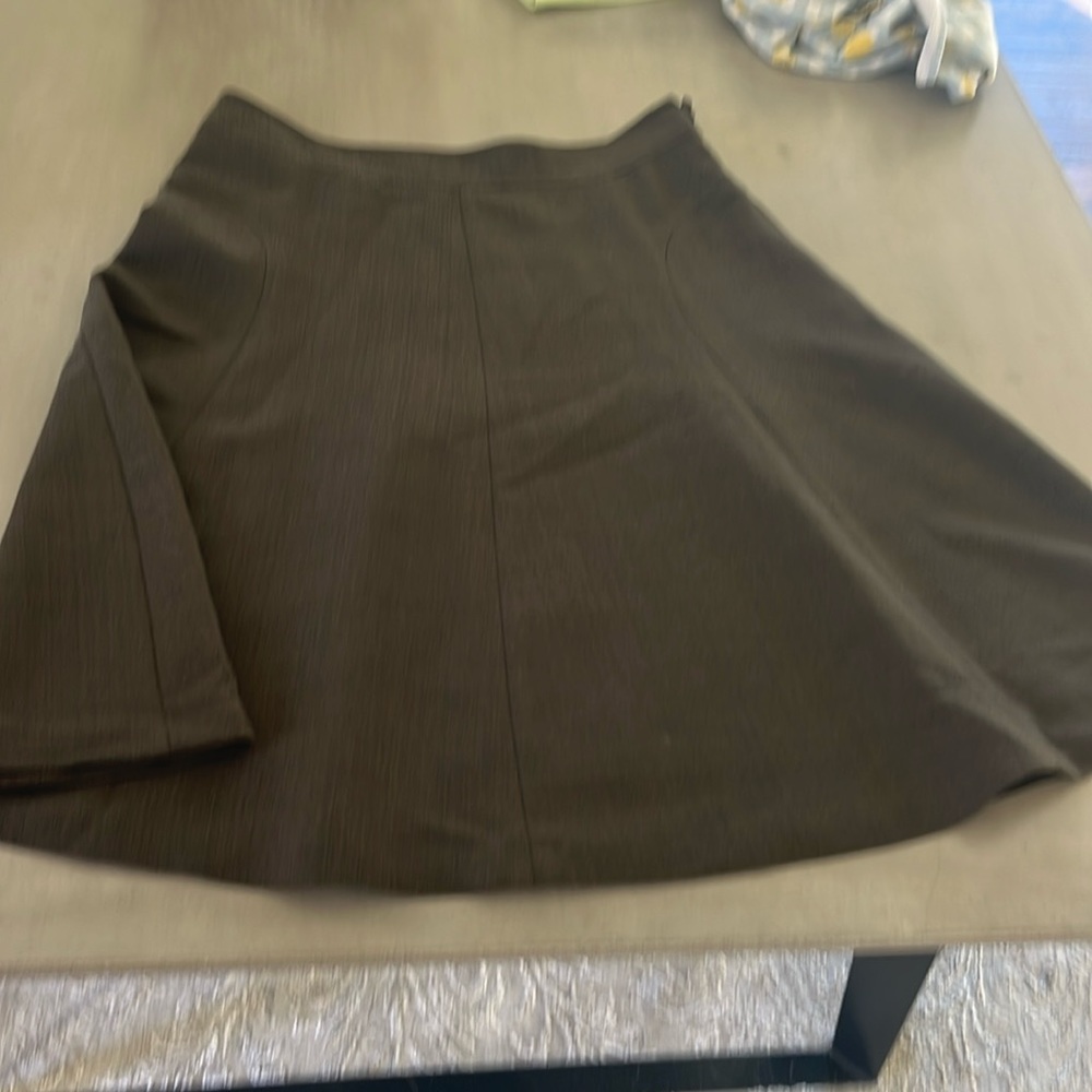 Alfani brown skirt